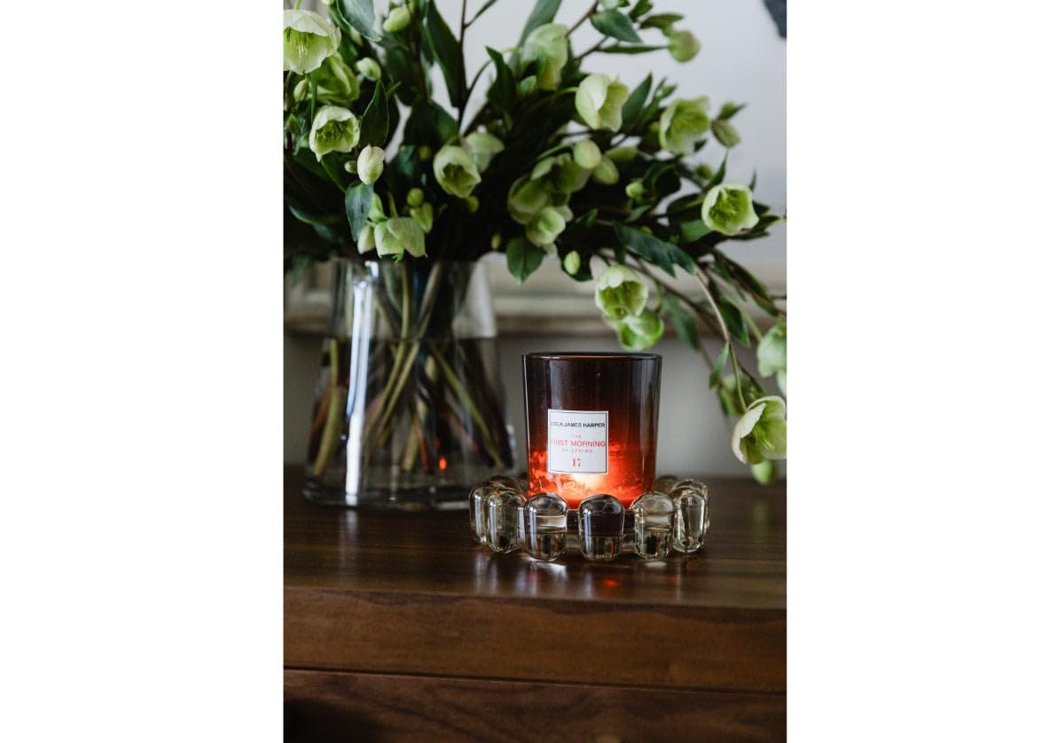 Home Collection Original Smoky Glass Small Bubble Candle - Alice Lane Official Imagery - 7