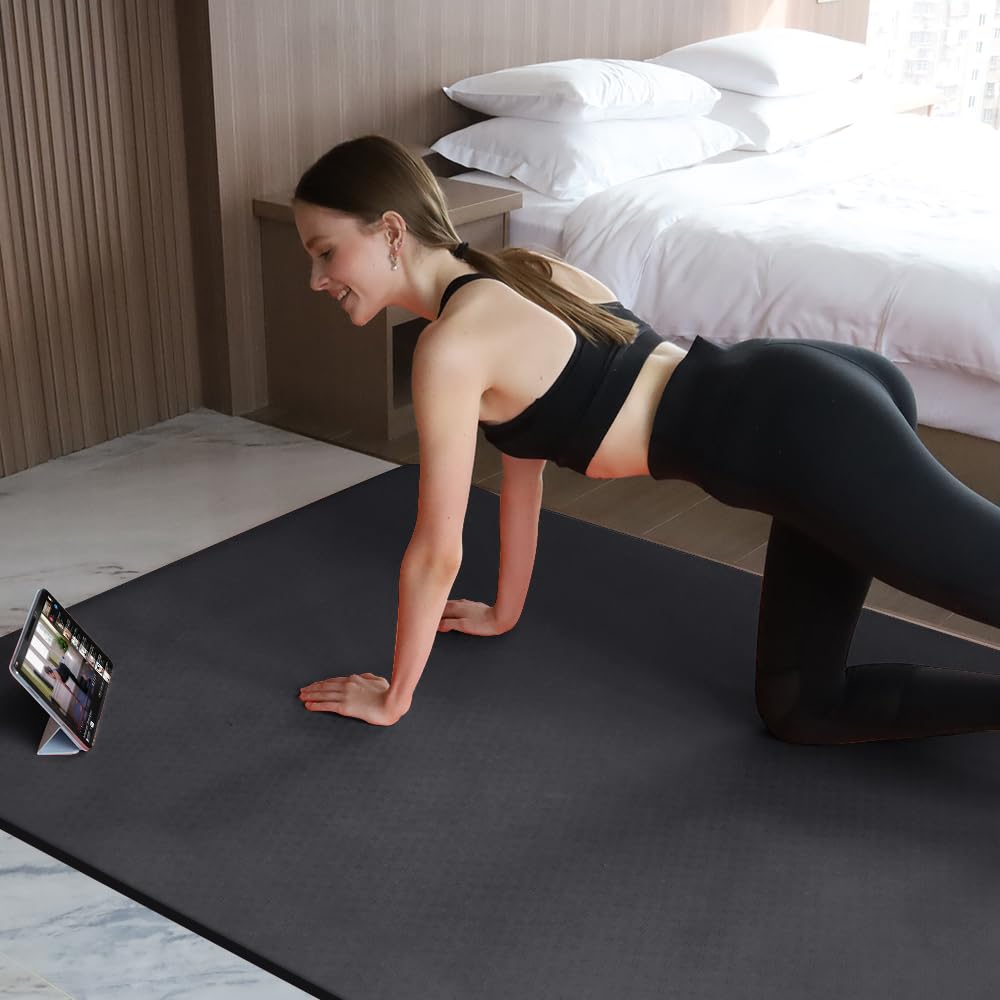 Hatha Yoga Large TPE Yoga Mat 6 x4 x1 2 Extra Thick Non Slip - Hatha yoga Official Imagery - 4