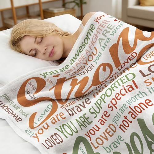 Super Soft Hug Blanket – Inspirational Get Well Soon Gift for - Product Imagery