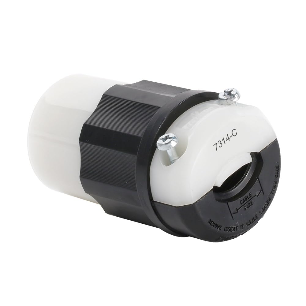 Leviton 7314-C Locking Connector 20A 125/250V