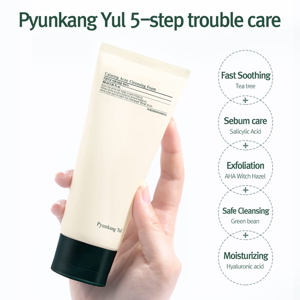 Pyunkang Yul PKY Calming Cleansing Foam Low pH Formula - Pyunkang Yul Official Imagery - 6