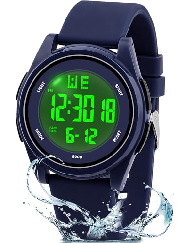 Juboos Digital Watch Men Women 50M Waterproof Sports Military - Product Imagery