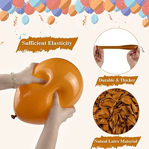 Burnt Orange Balloons Garland Arch Kit Dark Orange Balloon - Product Imagery