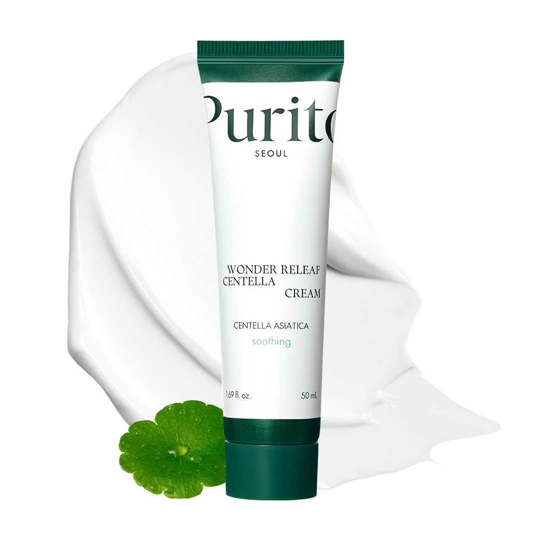 PURITO Centella Unscented Cream for Sensitive Skin, 1.70 fl.oz - PURITO