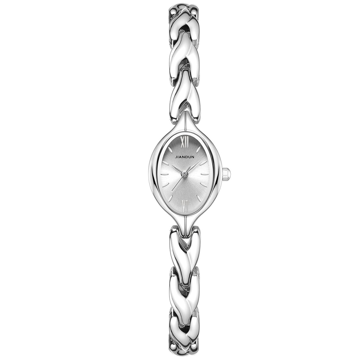 JIANDUN Vintage Women s Oval Bracelet Watch Waterproof - JIANDUN Official Imagery - 3