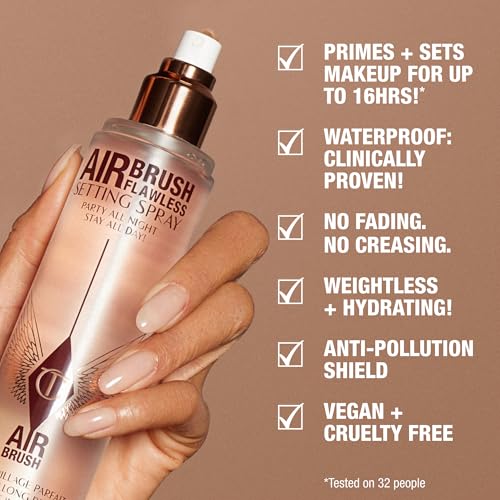 Charlotte Tilbury Airbrush Flawless Setting Spray - Ultra-Fine - Product Imagery