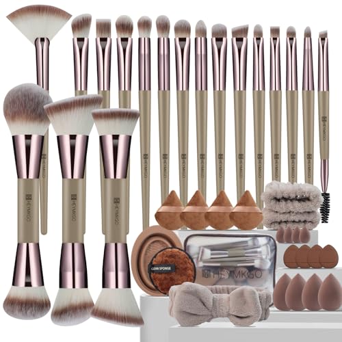 HEYMKGO Makeup Brushes 40Pcs Professional Makeup Brush Set - HEYMKGO Official Imagery - 1