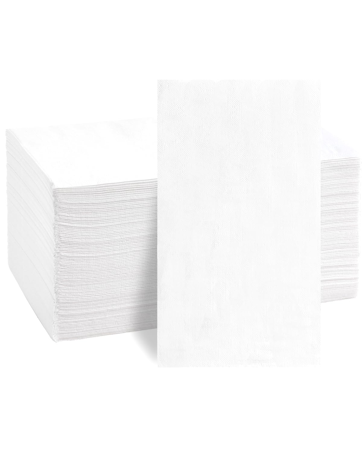 Goodluck 100-Pack White 3-Ply Disposable Guest Napkins, - Goodluck Official Product View 1