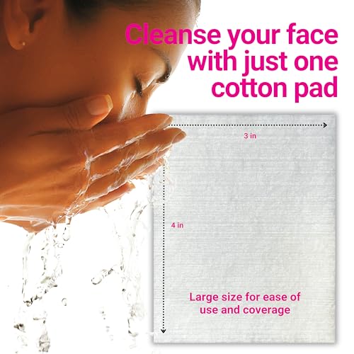 Swisspers Refresh and Reset Facial Cleansing Cotton Pads-100% - Product Imagery