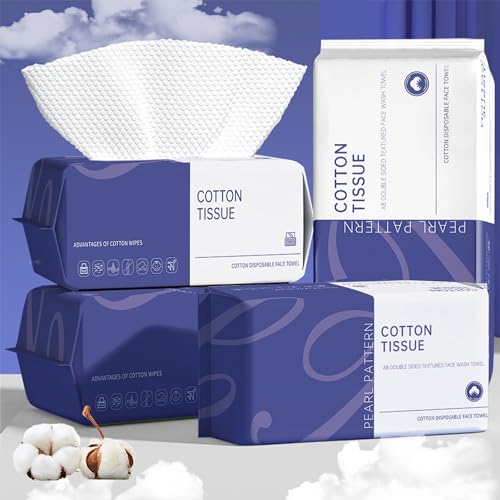 100 Count Face Towels Disposable Clean Towels - ZPCO Official Imagery - 1