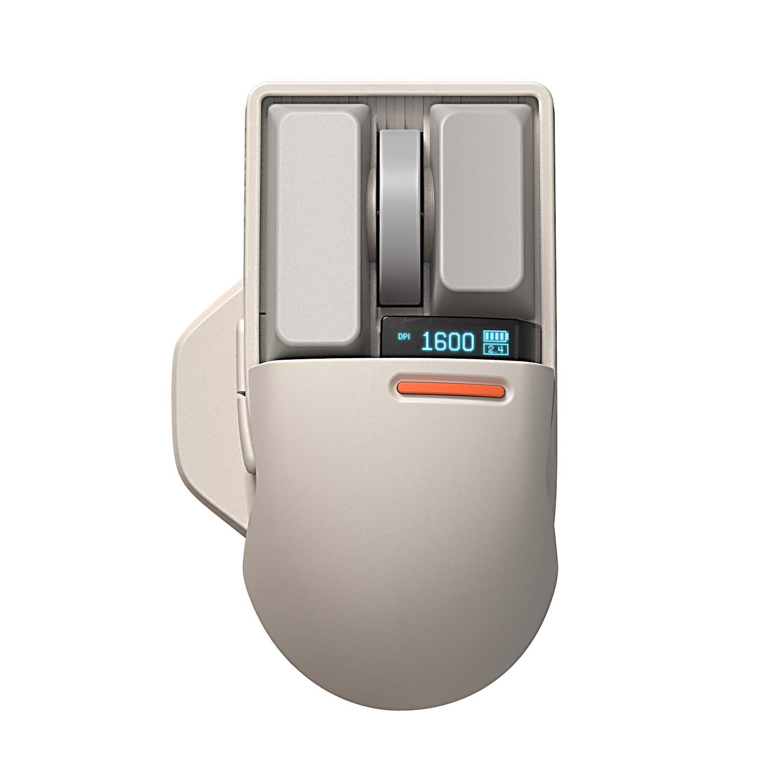 LOFREE Touch PBT Wireless Mouse with USB Receiver, Bluetooth, Wired Connection, - LOFREE Official Product View 1