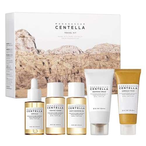 SKIN1004 Centella Travel Kit, Korean Skin Care Set of 5, Travel S - Product Imagery