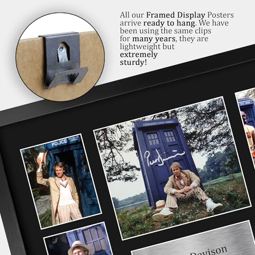HWC Trading Peter Davison Doctor Who Gifts Printed Signed - Product Imagery