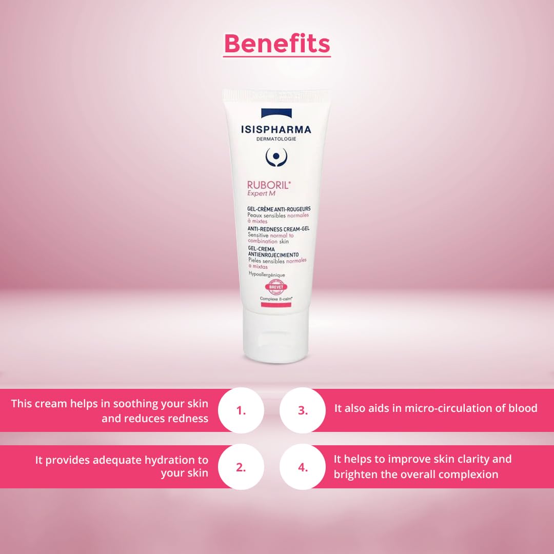 ISISPharma RUBORIL Expert M Anti-redness cream-gel 40ml - IsisPharma