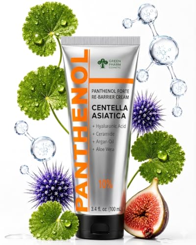 10 Panthenol Cream Centella Asiatica Ceramide Moisturizer - GPC GREEN PHARM COSMETIC Official Imagery - 1