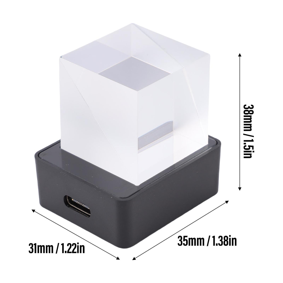 Smart Weather Digital Clock with 3D Holographic Display LED - Sanpyl Official Imagery - 3