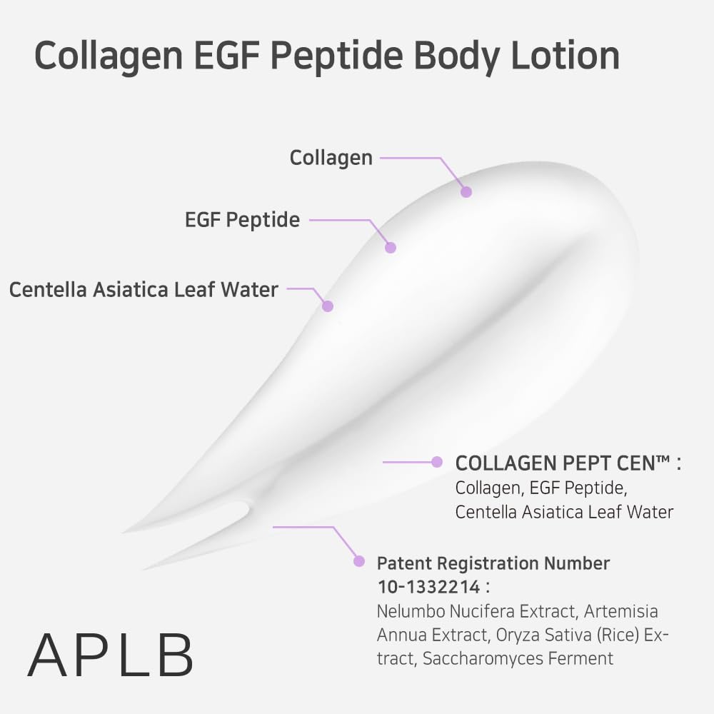 APLB Collagen EGF Peptide Body Lotion - APLB Official Product Imagery - 5