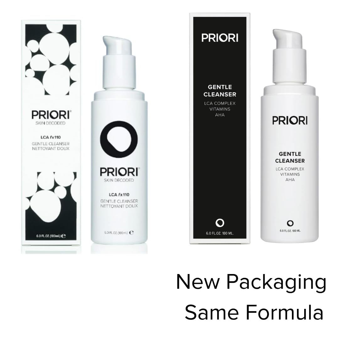 PRIORI Skincare Gentle Face Cleanser with Lactic Acid - PRIORI Official Imagery - 3