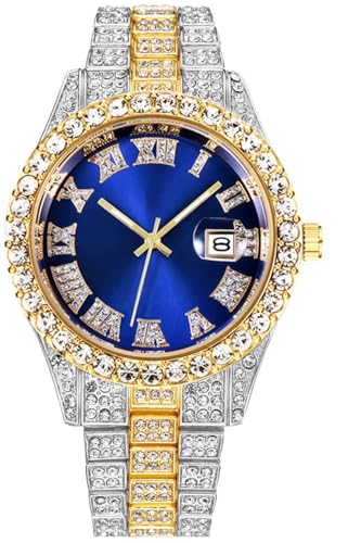 BESTKANG Unisex Crystal Diamond Watch Quartz Analog Watches - Product Imagery