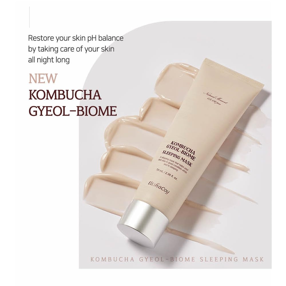 [Elishacoy] Kombucha Gyeol-Biome Sleeping Mask 70 ml / 2.37 fl - Elishacoy