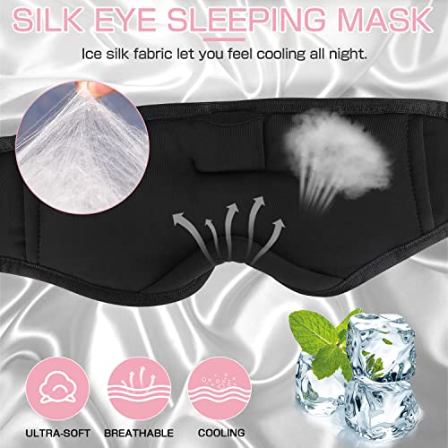 Sleep Mask with Bluetooth Headphones,LC-dolida Sleep Headphones - Product Imagery