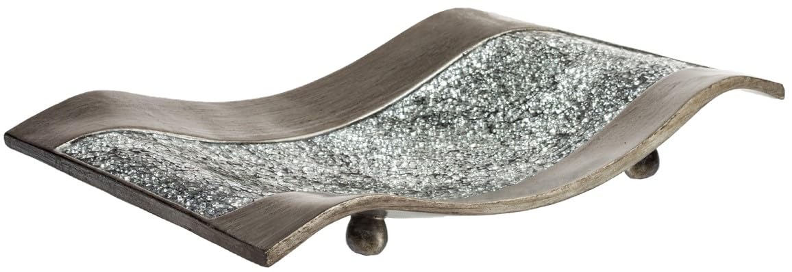 Creative Scents Schonwerk Silver Centerpiece for Dining Room - Creative Scents Official Imagery - 1