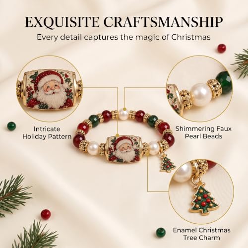 Christmas Magic Collection Bracelet, Jewelry Gift for Women - Product Imagery