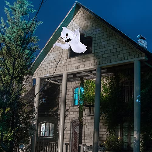 Joiedomi 4.5 FT Halloween Inflatable Ghost with Build-in LEDs, - Product Imagery