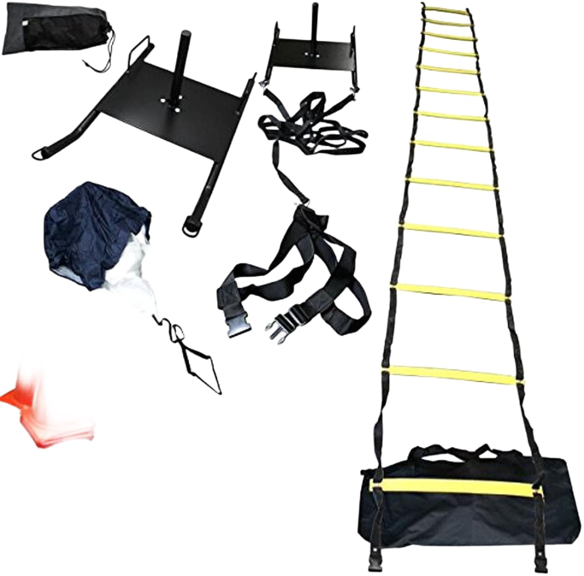 Bluedot Trading Power Running Training Speed Weight Sled - BlueDot Trading Official Imagery - 2
