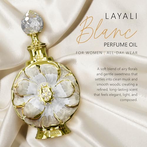 Swiss Arabian Layali Blanc – Arabian Perfume Oil Fragrance with - Product Imagery