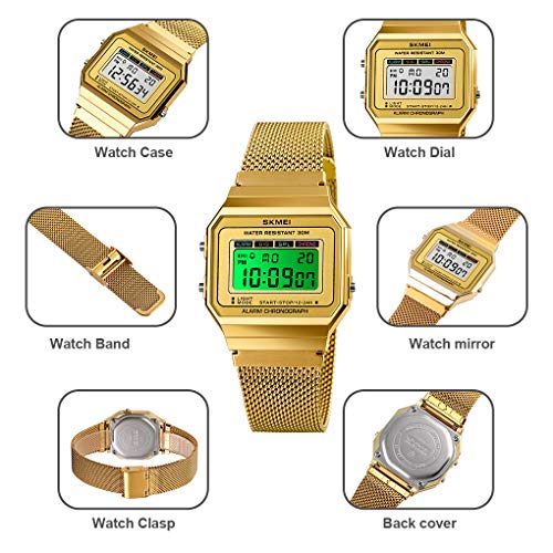 Gosasa Classic Unisex Women's Men's Digital Multifunction Sports - Product Imagery