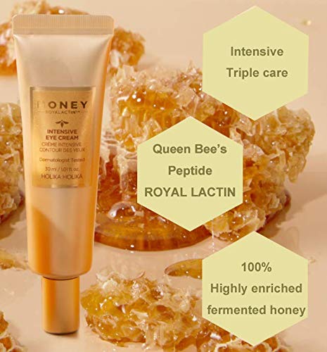 HOLIKA HOLIKA Honey Royal Lactin Eye Cream - Intensive Multi - Product Imagery