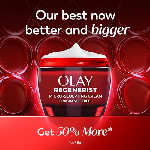 Olay Face Moisturizer, Regenerist Micro-Sculpting Cream for - Product Imagery