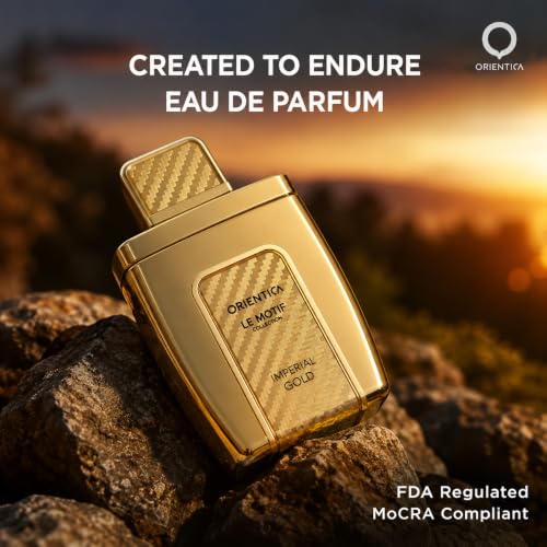 Orientica Le Motif Imperial Gold EDP 2.9oz/85ml - Mens & Womens - Product Imagery