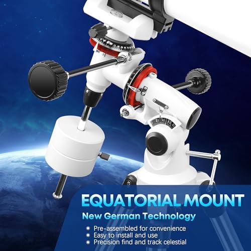 150EQ Professional Astronomy Telescope for Adults High Powered - Product Imagery