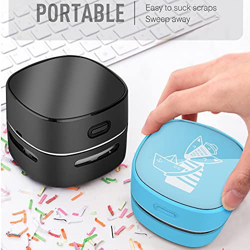 ODISTAR Desktop Vacuum Cleaner, Mini Table dust Sweeper Energy - Product Imagery
