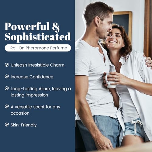 Aeshory Pheromone Perfume for Men - 2 Pcs Roll-On Pheromone - Product Imagery