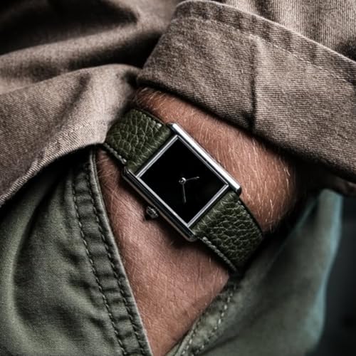 CILOA Watches for Men Unique Rectangle Relojes para Hombres - Product Imagery