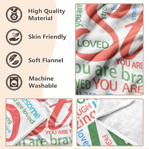 Super Soft Hug Blanket, Healing Get Well Soon Gift for Cancer - Product Imagery