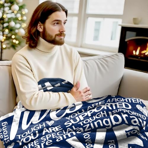 Blanket Gifts for Women Men - Get Well Blanket, Inspirational - Product Imagery
