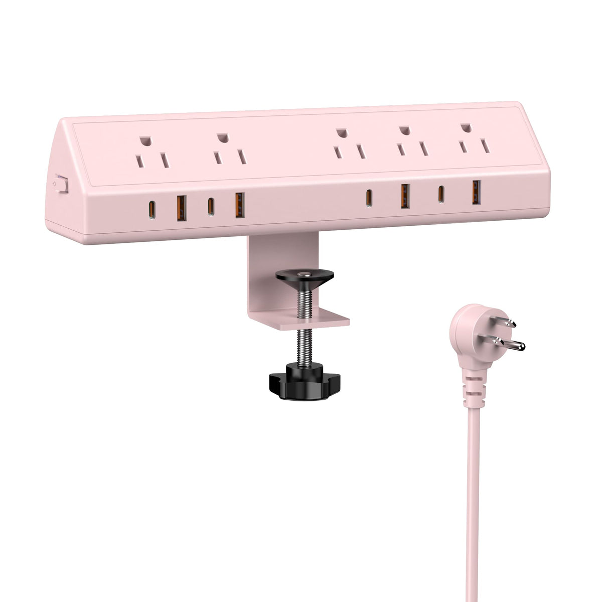 Jgstkcity Desk Clamp Power Strip USB C 65W Surge Protector - Jgstkcity Official Imagery - 1