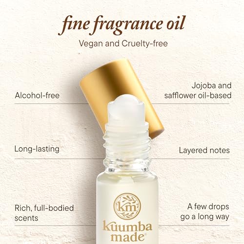 Kuumba Made Lily of the Valley Fragrance Oil Roll-On, Vegan, - Product Imagery