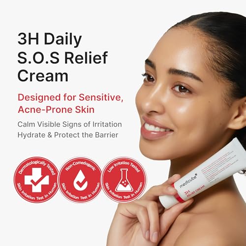 medicube 3H Daily Relief Cream for All Skin Types & After Spot - Product Imagery