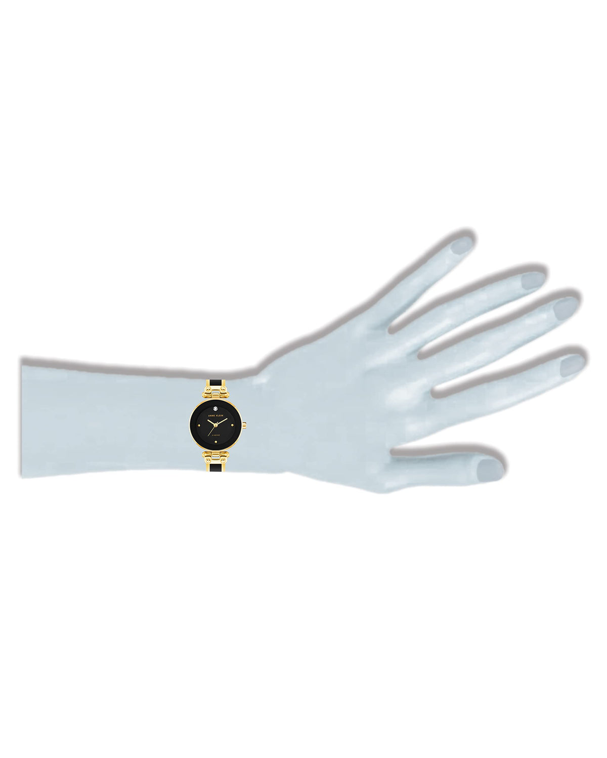 Anne Klein Women s Genuine Diamond Dial Bangle Watch - Anne Klein Official Imagery - 4