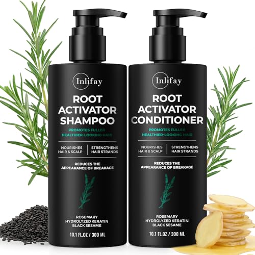 Inlifay Root Activator Shampoo & Conditioner - Hair Growth for Thinning Hair - Inlifay Official Product View 1
