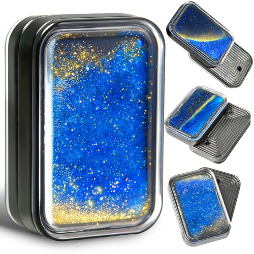 Liquid Fidget Slider Toy for Adults, Metal Magnetic Fidgets Cool - Product Imagery