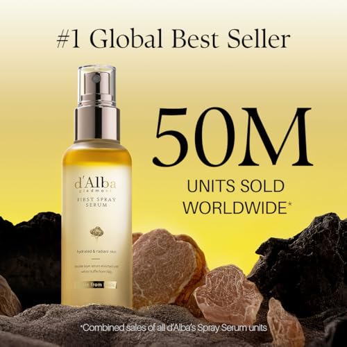 d'alba Piedmont Italian White Truffle First Spray Serum & Double - Product Imagery