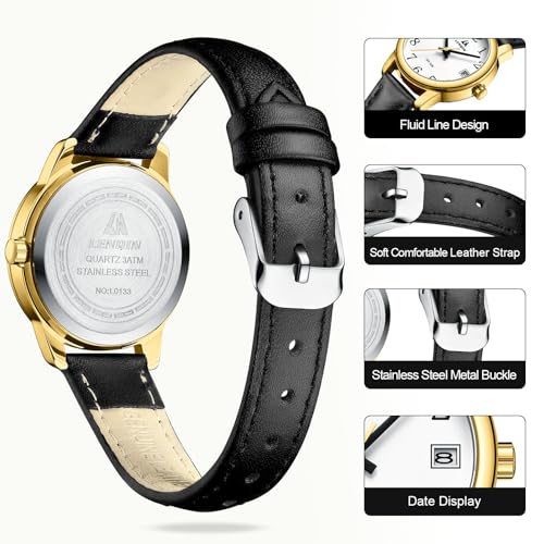 LN LENQIN Ladies Watches Analog Quartz Waterproof Watch for Women - Product Imagery