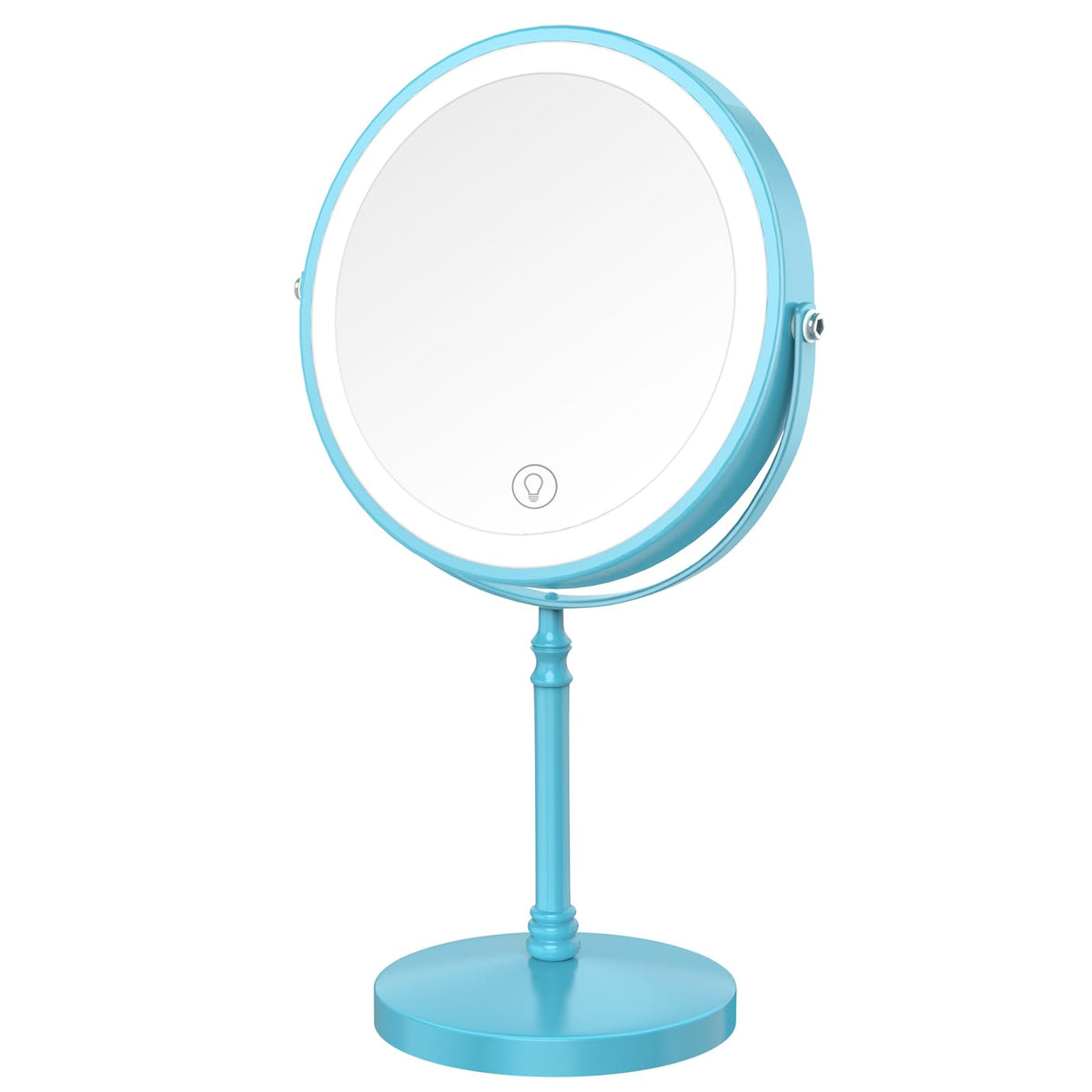 DEIOVWXS Makeup Mirror Rechargeable Vanity Mirror with 3 - DEIOVWXS Official Imagery - 1