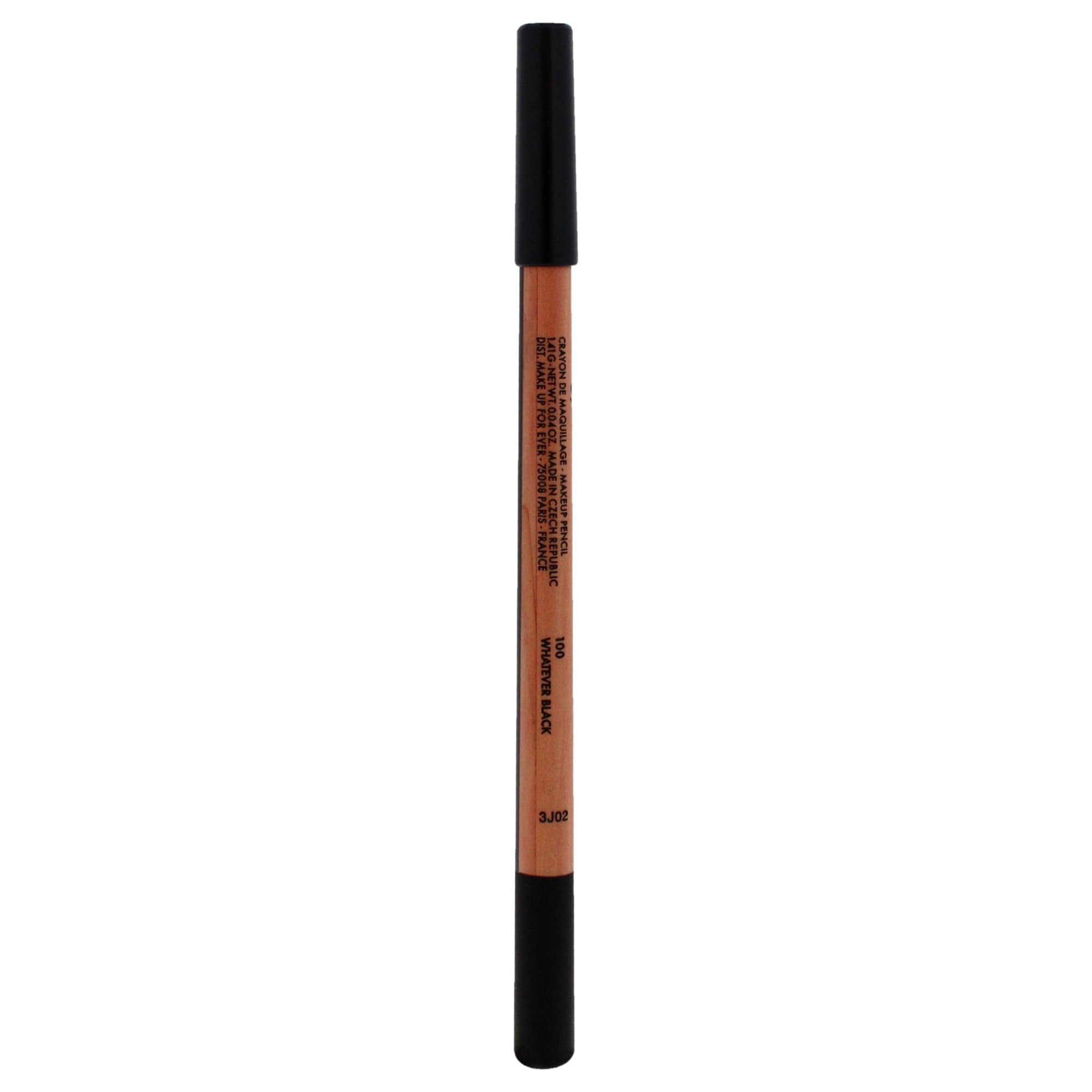 Artist Color Pencil - 100 Whatever Black by Make Up For Ever for Women - 0.05 oz Makeup